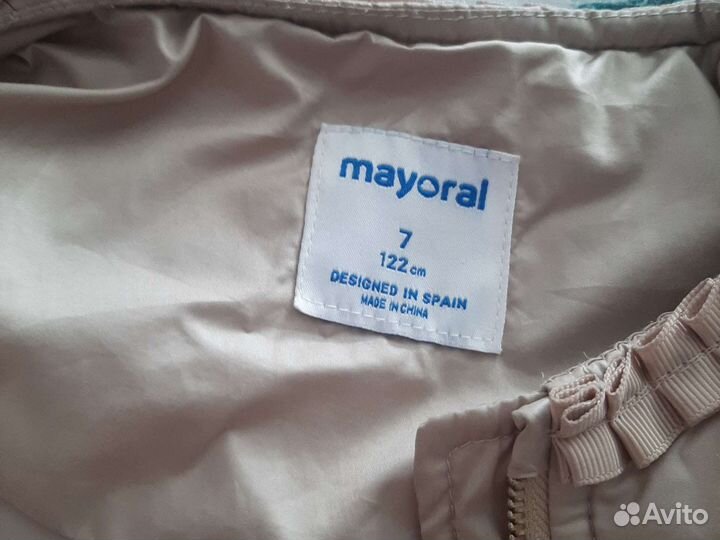 Куртка для девочки 122 mayoral