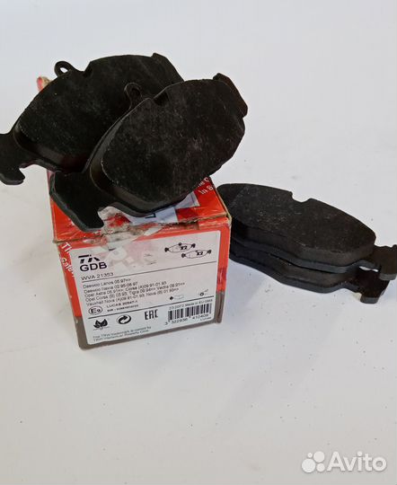 Колодки торм. перед. nissan Tiida GDB1040