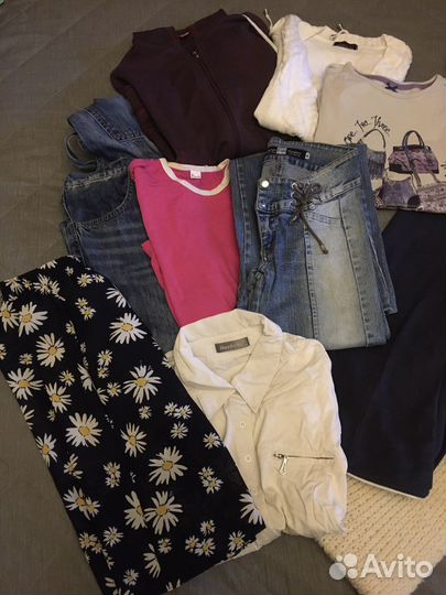 Пакет вещей на девочку 12-14лет