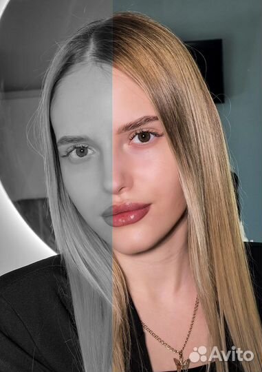 Окрашивание коррекция ламинирование бровей