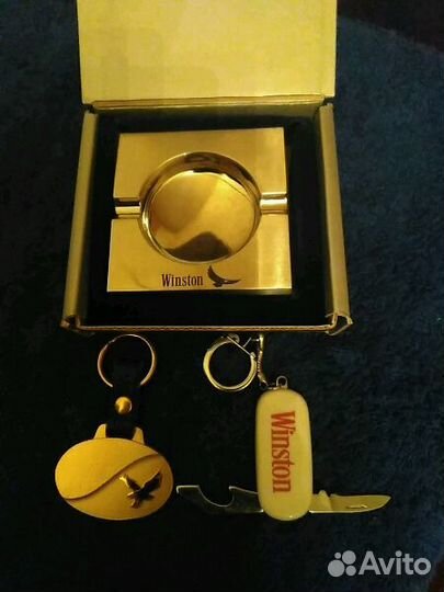 Winston пепельница, брелоки
