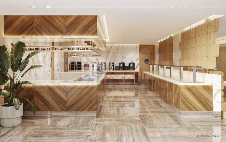 2-к. апартаменты, 46,3 м², 3/4 эт.