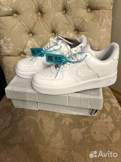 Nike air force 1 low white (poizon) оригинал