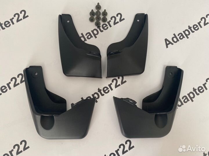 Новые брызговики Vitz/Yaris 2011-20 с креплениями