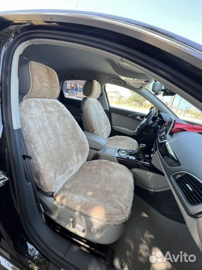 Меховые накидки на сидения
