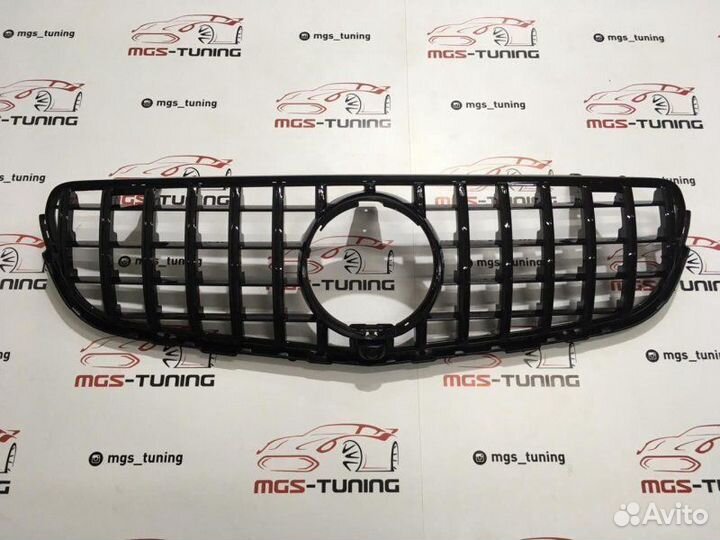 Решетка Mercedes GLC X253 Без звезды