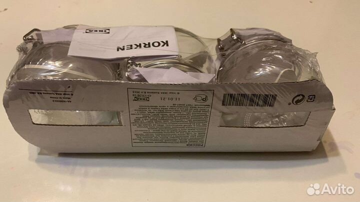 Коркен банка с крышкой IKEA Икеа