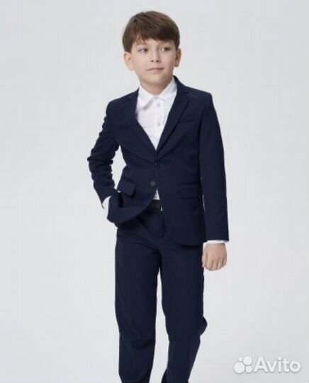 Школьная форма для мальчика 134 синяя