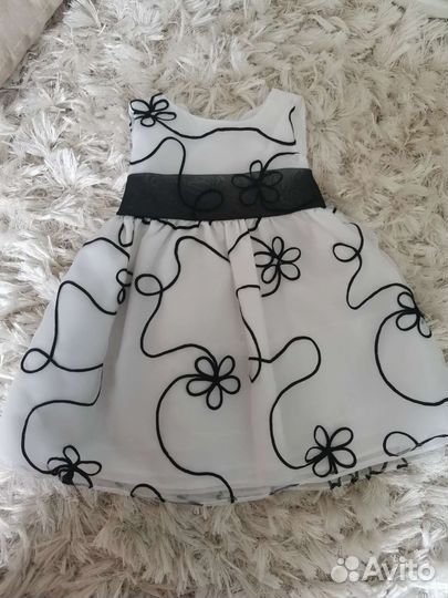 Платье для девочки 86