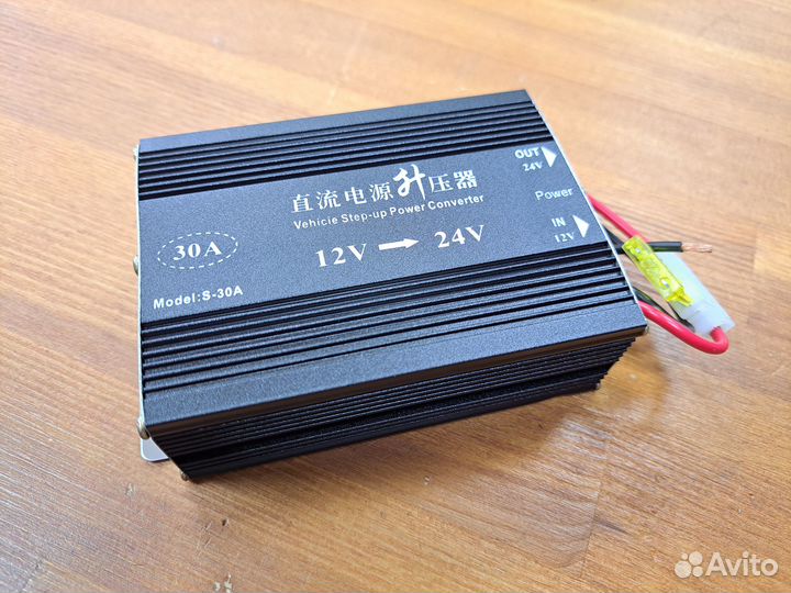 Преобразователь напряжения с 12 на 24в 30А