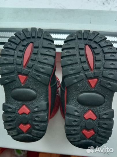 Зимние ботинки 19 р