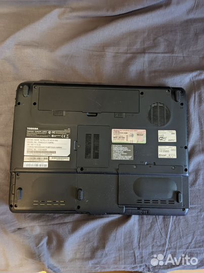 Ноутбук на запчасти toshiba Satellite A210-16G