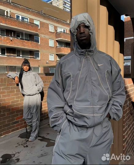 Костюм nike corteiz reflective 2 цвета