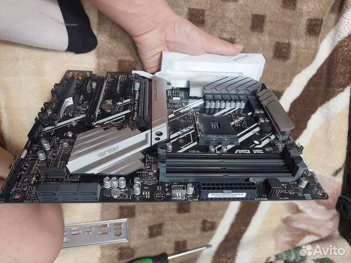 Материнская Плата asus AM4 X470 prime X470-PRO 4xD