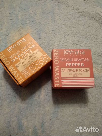Твердый шампунь Леврана