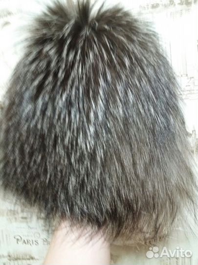 Снопик (шапка) из чернобурки