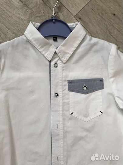 Рубашка белая 116