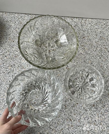 Вазы салатники СССР