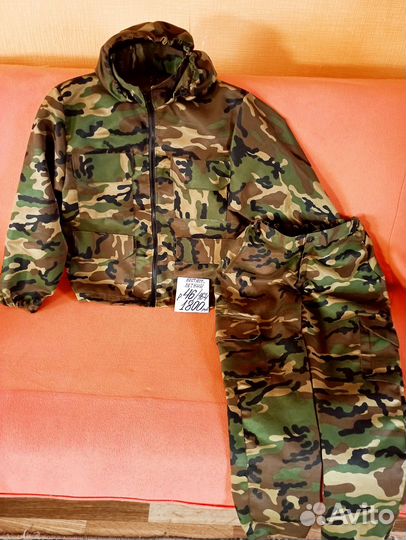 Летний камуфляжный костюм большие размеры, детский