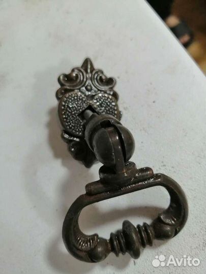 Мебельные ручки под бронзу, ссср, винтаж