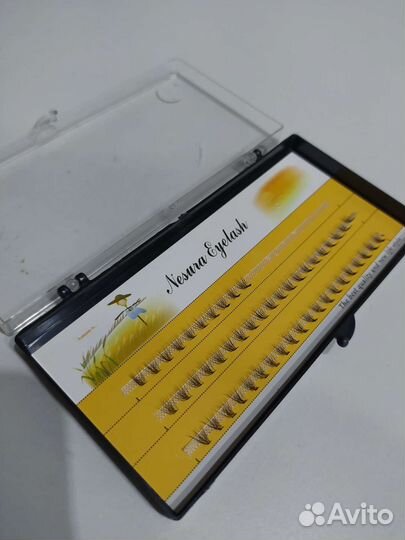 Накладные ресницы пучки