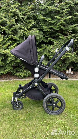 Коляска bugaboo cameleon 3 plus black and black