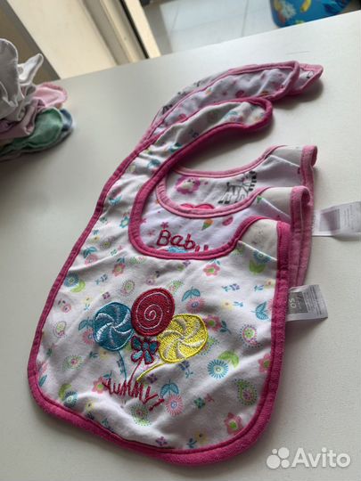 Слюнявчики детские 13 шт