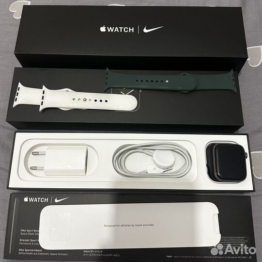 Часы apple watch 5 44 mm nike