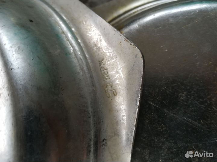 Тарелки из нержавейки СССР