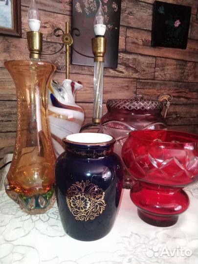 Вазы для цветов разные СССР Чехословакия