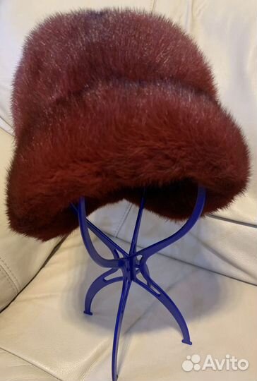 Шапка норковая женская бу