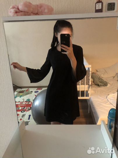 Платье черное