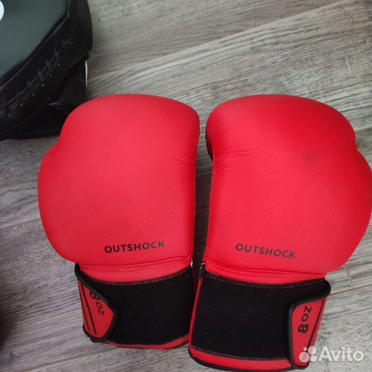 Боксерские перчатки детские 4 oz, 8oz, лапы