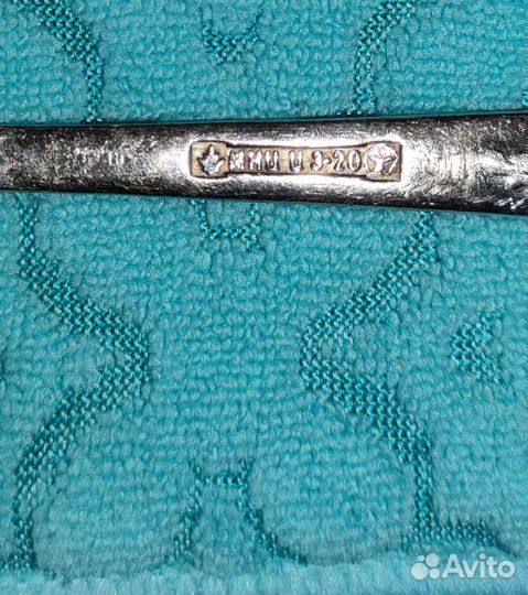 Набор столовых приборов. Мельхиор. СССР