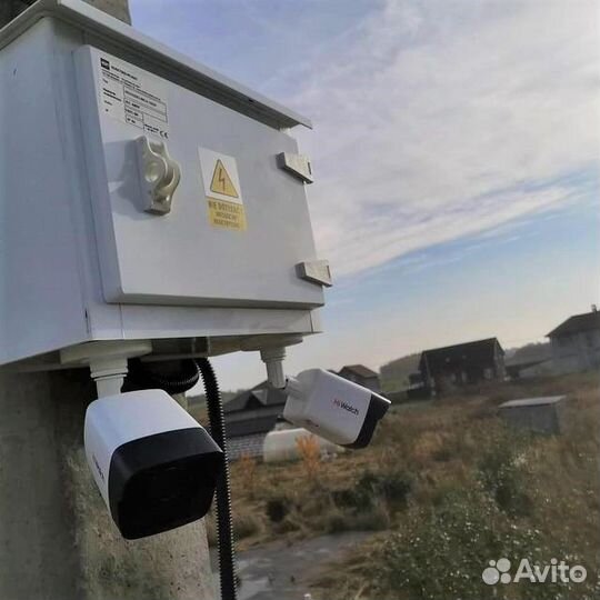 Видеонаблюдение ip с установкой