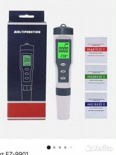 Измеритель качества воды, ph метр