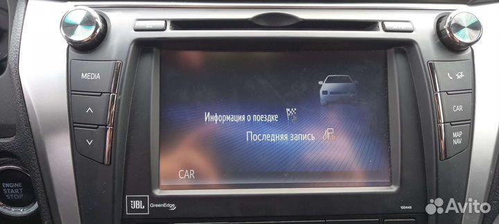Штатная магнитола toyota camry 55