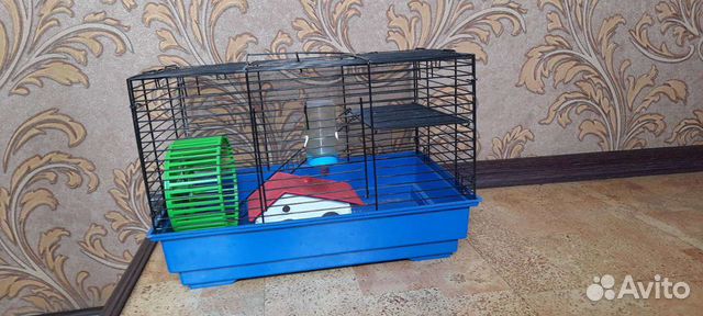 Клетка для хомяка как новая