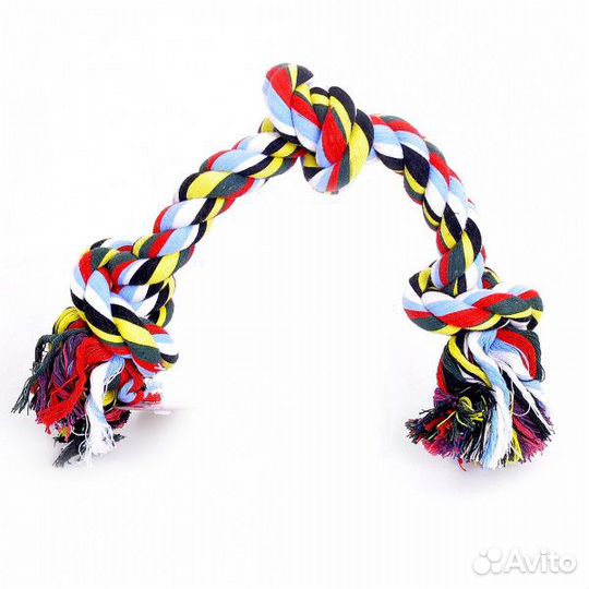 Papillon Игрушка для собак Веревка с 3 узлами хлоп