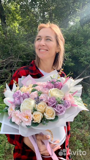 Мыльные букеты