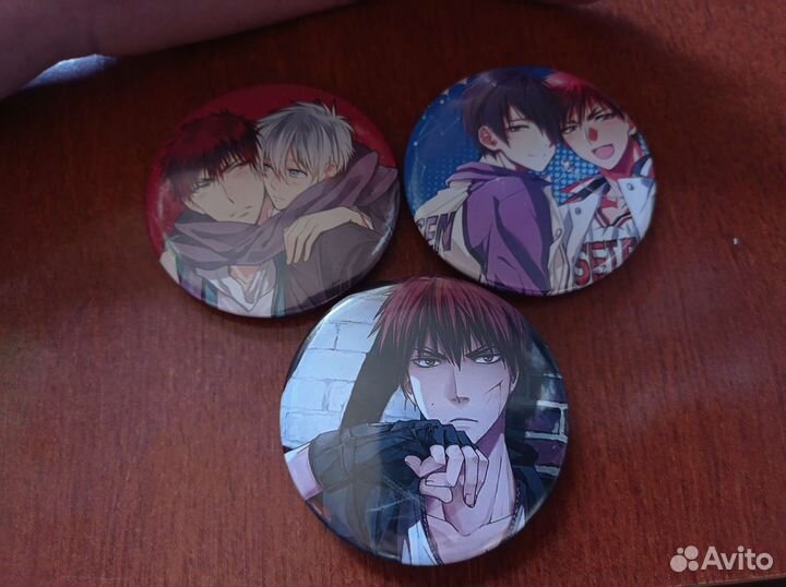 Значки аниме Баскетбол Куроко