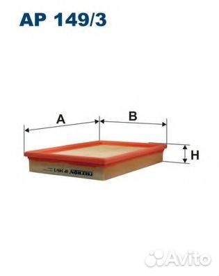 Filtron AP149/3 Фильтр воздушный Seat Cordoba III