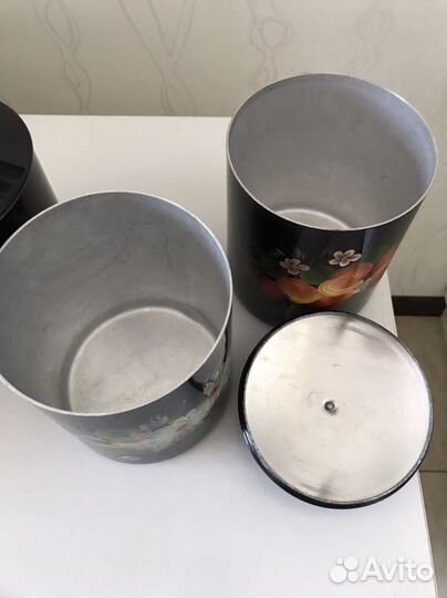 Банки Жостово СССР для сыпучих продуктов