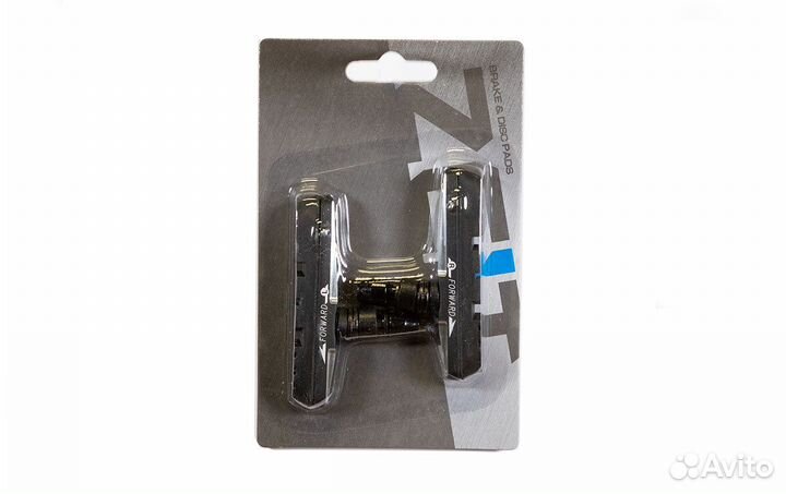 Колодки тормозные zeit, для V-br, 72мм, резьбовые