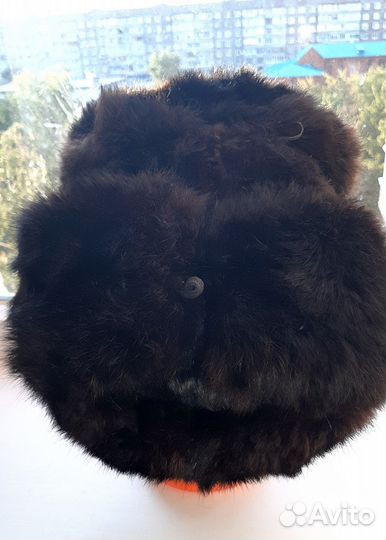 Норковая шапка мужская
