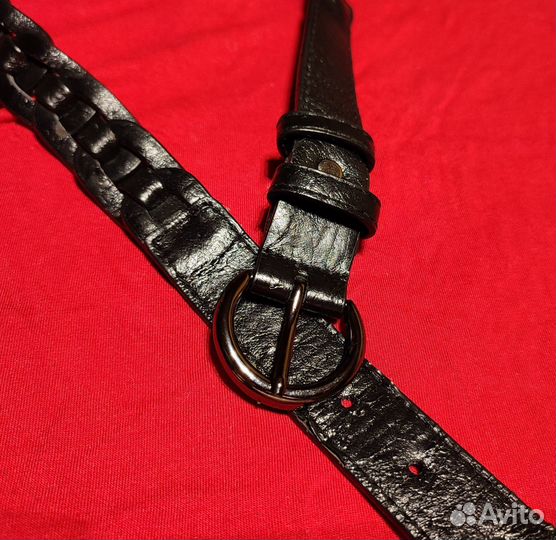 Италия винтаж ремень пояс кожа натуральная