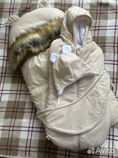 Конверт на выписку зимний