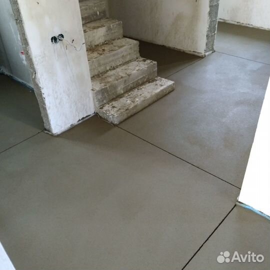Стяжка пола за 1 день