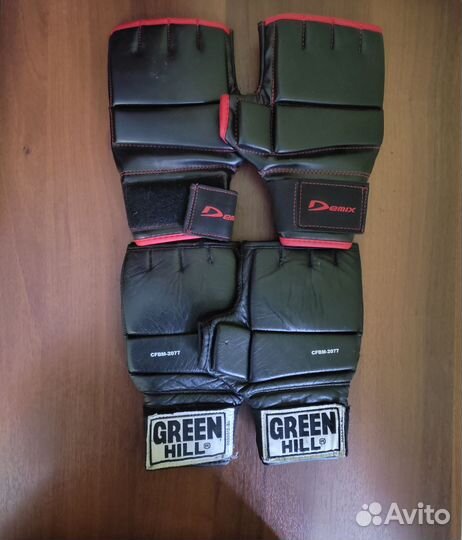 Боксёрские перчатки шингарты без пальцев