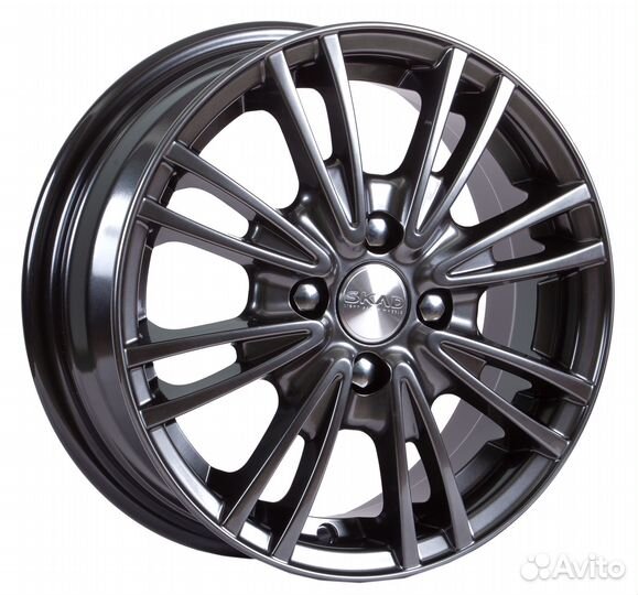 R14 4x98 5,5J ET39 D58,6 Скад Пантера Графит